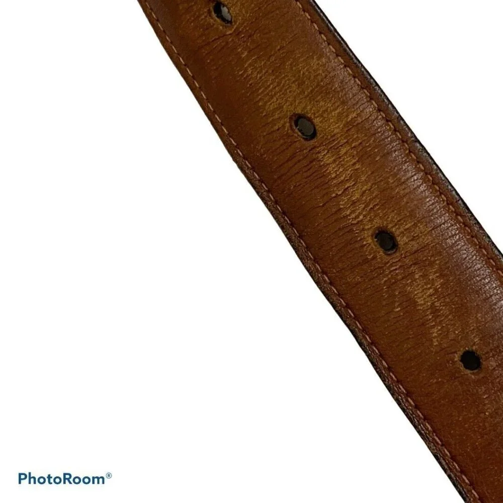 Coach‎ 5800 Men's Size 38 Black Leather Belt